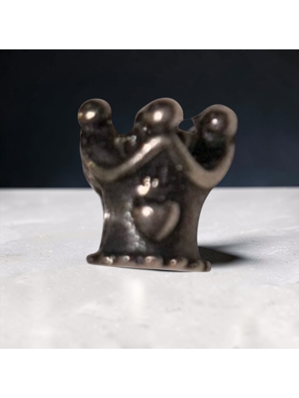 Rare Bead Charm 925 Sterling Crown with Heart Pandora